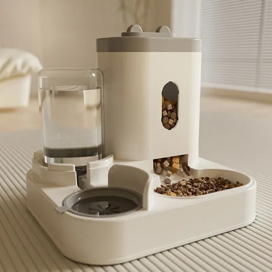 Automatic Cat Feeding and Water Dispenser.